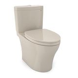 TOTO MS446124CEMGN#03 Aquia IV WASHLET+ Two-Piece Dual Flush Toilet in Bone Finish