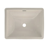 TOTO LT533#12 Promenade Rectangular Undermount Bathroom Sink, Sedona Beige