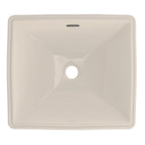 TOTO LT624G#12 Legato Rectangular Undermount Bathroom Sink with CEFIONTECT, Sedona Beige