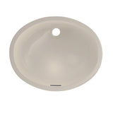 TOTO LT597G#12 Dantesca Oval Undermount Bathroom Sink with CEFIONTECT, Sedona Beige