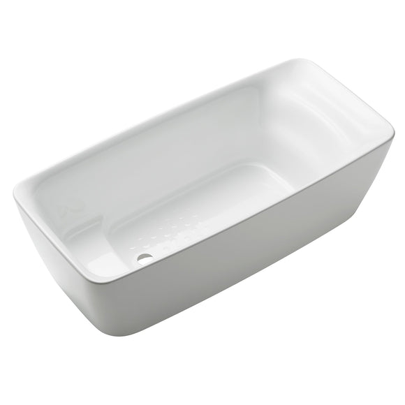 TOTO PJY1724PWEU#GW Flotation Freestanding Soaker Tub