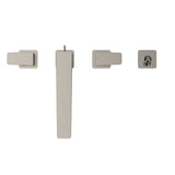 TOTO TBG07202U#PN GE Two-Handle Deck-Mount Roman Tub Filler Trim with Handshower, Polished Nickel