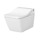 TOTO CWT4494549CMFGA#MS Washlet+ SP Wall-Hung Square Toilet with Bidet Seat and DuoFit In-Wall Tank System