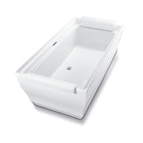 TOTO ABF626N#01DCP Acrylic Freestanding Bathtub Aimes