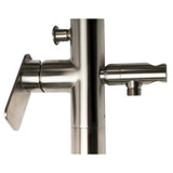 ALFI Brand AB2875-BN Brushed Nickel Free Standing Floor Mounted Bath Tub Filler