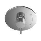 TOTO TBV01801U#CP Round Pressure Balance Valve Shower Trim, Polished Chrome