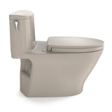 TOTO MS642124CUFG#03 Nexus 1G One-Piece Elongated Universal Height Toilet with SoftClose Seat, Bone