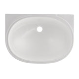 TOTO LT546G#11 Oval Undermount Bathroom Sink with CEFIONTECT, Colonial White