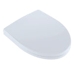 TOTO SS214#01 Soiree SoftClose Non Slamming, Slow Close Toilet Seat & Lid, Cotton White