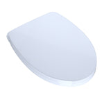 TOTO SS124#01 SoftClose Non Slamming, Slow Closing Toilet Seat & Lid, Cotton White