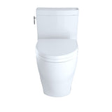 TOTO MS626124CEFG#01 Aimes WASHLET+ One-Piece Elongated 1.28 GPF Skirted Toilet, Cotton White