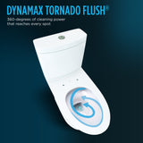 TOTO CST646CEMFGNAT40#01 Aquia IV One-Piece Dual Flush WASHLET+ and Auto Flush Ready Toilet