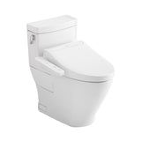 TOTO MW6243074CEFG#01 Washlet+ Legato One-Piece 1.28 GPF Toilet and Washlet C2 Bidet Seat