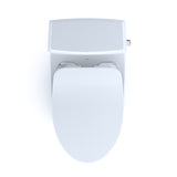 TOTO MS494234CEMFRG#01 Connelly Two-Piece Dual Flush Toilet with Right Lever, Washlet+ Ready