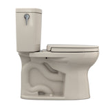 TOTO MS454124CUFG#03 Drake II 1G Two-Piece Toilet with SS124 SoftClose Seat, Washlet+ Ready, Bone Finish