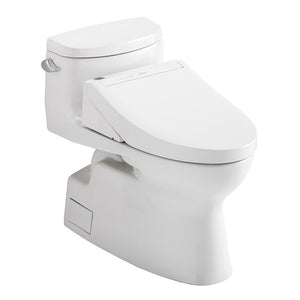 TOTO MW6443084CEFG#01 Washlet+ Carolina II One-Piece 1.28 GPF Toilet and Washlet+ C5 Bidet Seat