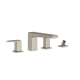 TOTO TBG10202U#BN GB Two-Handle Deck-Mount Roman Tub Filler Trim with Handshower, Brushed Nickel