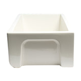 ALFI Brand AB3318HS-B Biscuit 33" x 18" Reversible Fireclay Farm Sink