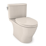 TOTO MS442124CUFG#12 Nexus 1G Two-Piece Toilet with SS124 SoftClose Seat, Washlet+ Ready, Sedona Beige