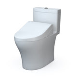 TOTO MW6463084CEMFGN#01 Aquia IV One-Piece Elongated Dual Flush Toilet and WASHLET C5 Bidet Seat