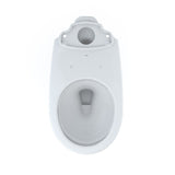 TOTO C775CEFG#01 Drake Round Tornado Flush Toilet Bowl with CEFIONTECT, Cotton White