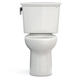 TOTO CST785CEFG#11 Drake Transitional Two-Piece Round Universal Height Toilet, Colonial White