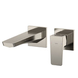 TOTO TLG07307U#PN GE 1.2 GPM Wall-Mount Single-Handle Bathroom Faucet in Polished Nickel