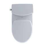 TOTO CST453CUFG#11 Drake II 1G Two-Piece Round 1.0 GPF Toilet in Colonial White