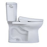 TOTO MW4544736CEFGA#01 WASHLET+ Drake II Two-Piece Toilet with Auto Flush WASHLET+ S7A Bidet Seat