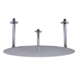 ALFI RAIN20R-BSS 20" Round Brushed Stainless Steel Ultra Thin Rain Shower Head