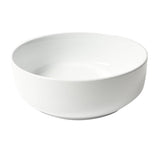 ALFI Brand ABC907-W White Modern 15" Round Above-Mount Ceramic Sink