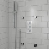 ALFI Brand AB3820-PC Polished Chrome 2" Square Adjustable Shower Body Spray