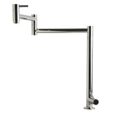 ALFI Brand AB5018-PSS Polished Stainless Steel Retractable Pot Filler Faucet