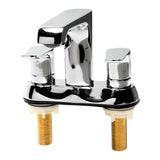 ALFI Brand AB1493-PC Polished Chrome Two-Handle 4" Centerset Bathroom Faucet