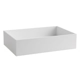 ALFI Brand ABRS2014 20" x 14" White Matte Solid Surface Resin Sink