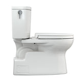 TOTO MS474124CUFG#11 Vespin II 1G Two-Piece Toilet with SS124 SoftClose Seat, Washlet+ Ready, Colonia White