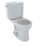 TOTO CST453CEFG#11 Drake II Two-Piece Round 1.28 GPF Toilet with CEFIONTECT, Colonial White